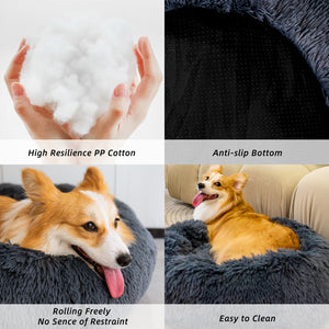 Fluffy Dog Bed Perfect for Anxiety