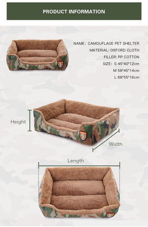 Military Style Pet Bed